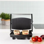 Grill de contacto Tristar GR-2856 1000W Negro Acero 28 x 19 cm