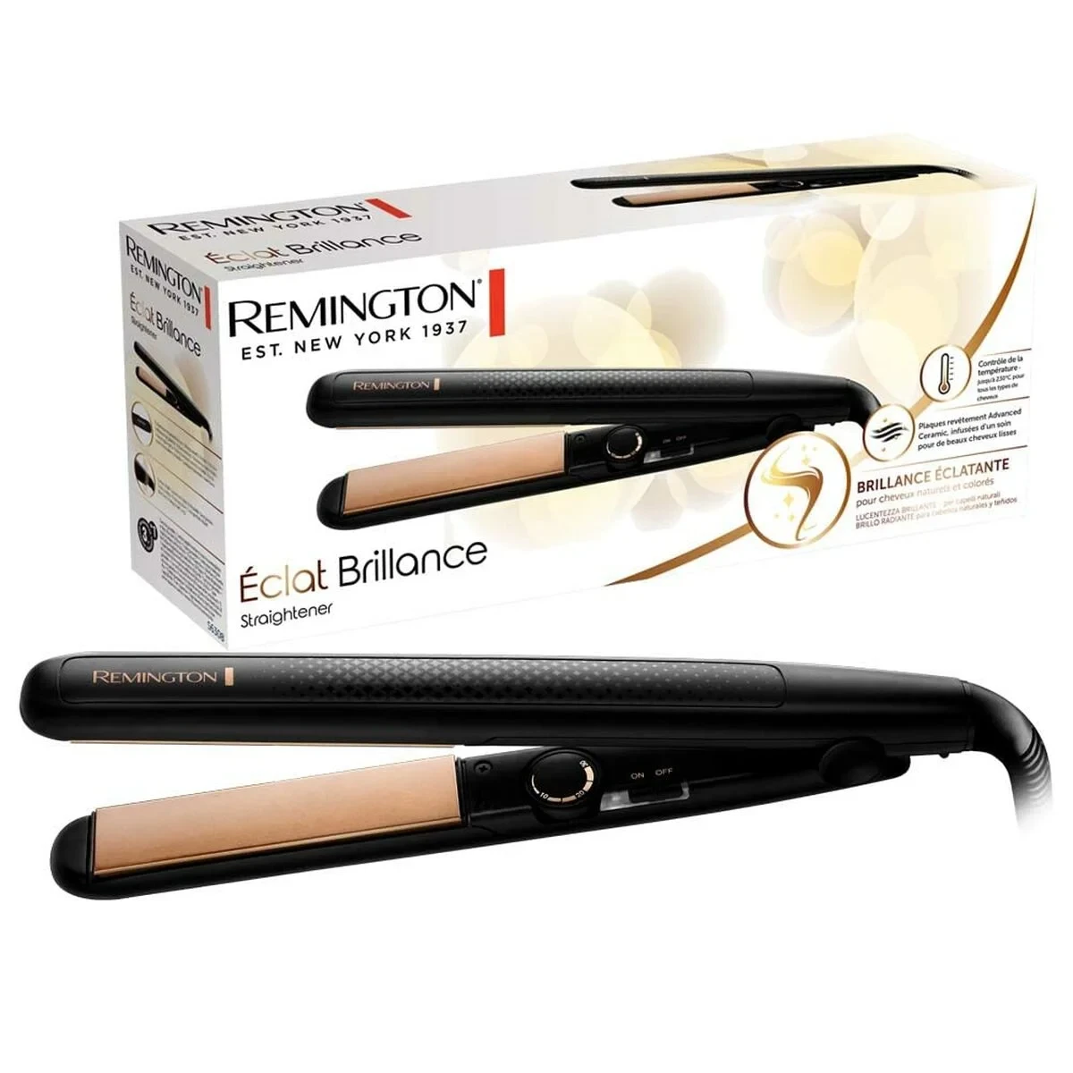 Plancha de Pelo Remington S6308 Negro