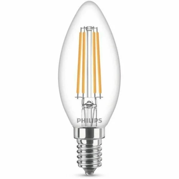 Bombilla LED Vela Philips Blanco Frío E14