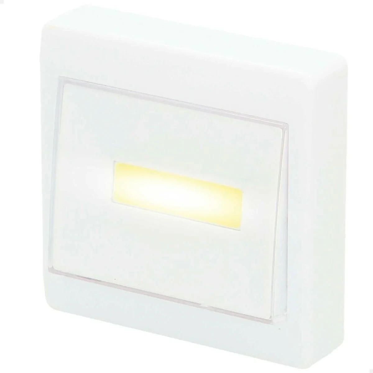 Interruptor Aktive Blanco 8,5 x 8,5 x 3 cm (24 Unidades)