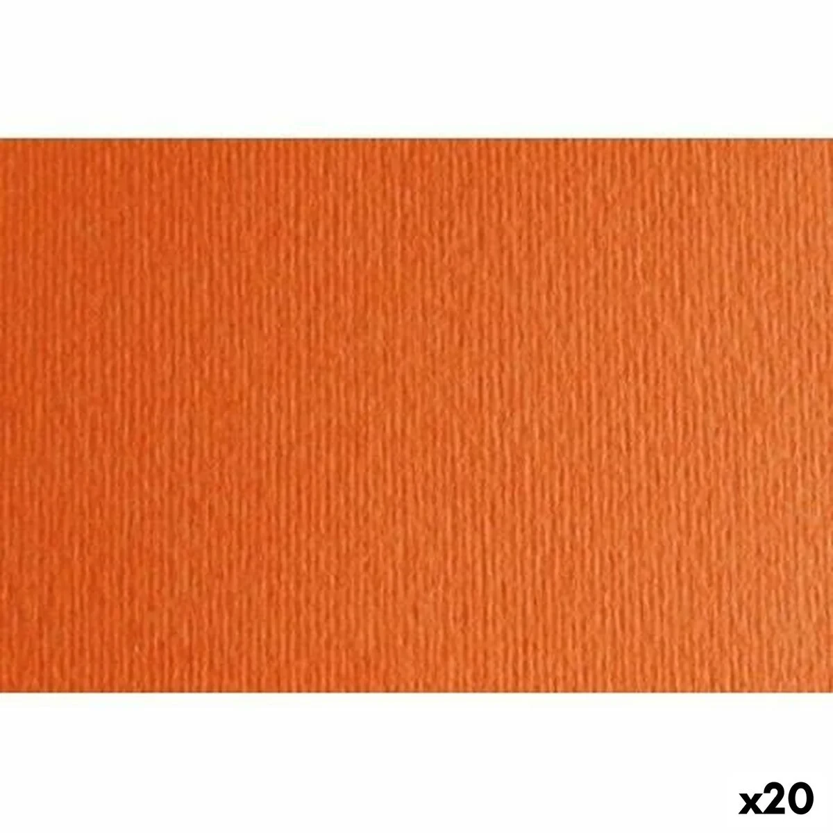 Cartulina Sadipal LR 220 Naranja 50 x 70 cm Texturizada (20 Unidades)