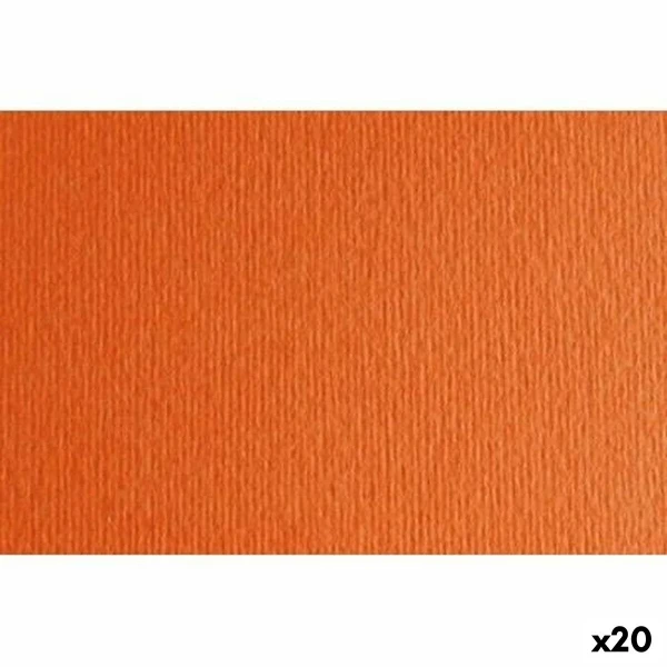 Cartulina Sadipal LR 220 Naranja 50 x 70 cm Texturizada (20 Unidades)