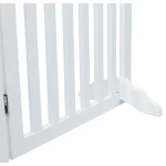 Puerta de acceso Trixie Perro Blanco 60-160 x 81 cm