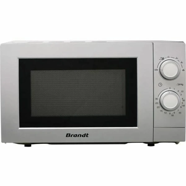 Microondas Brandt 700 W 20 L Plateado 700 W 20 L