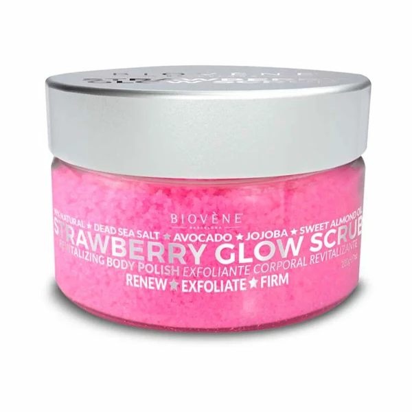 Crema Corporal Biovène Strawberry Glow Scrub 200 g