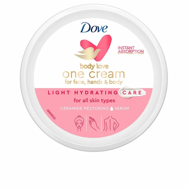 Crema Corporal Hidratante Dove Body Love 250 ml