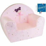 Sillón Infantil Fun House Dancer Ballerina Club Rosa 52 x 33 x 42 cm