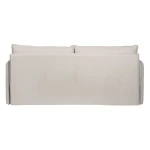 Sofá Beige Poliéster Lino 210 x 93 x 95 cm