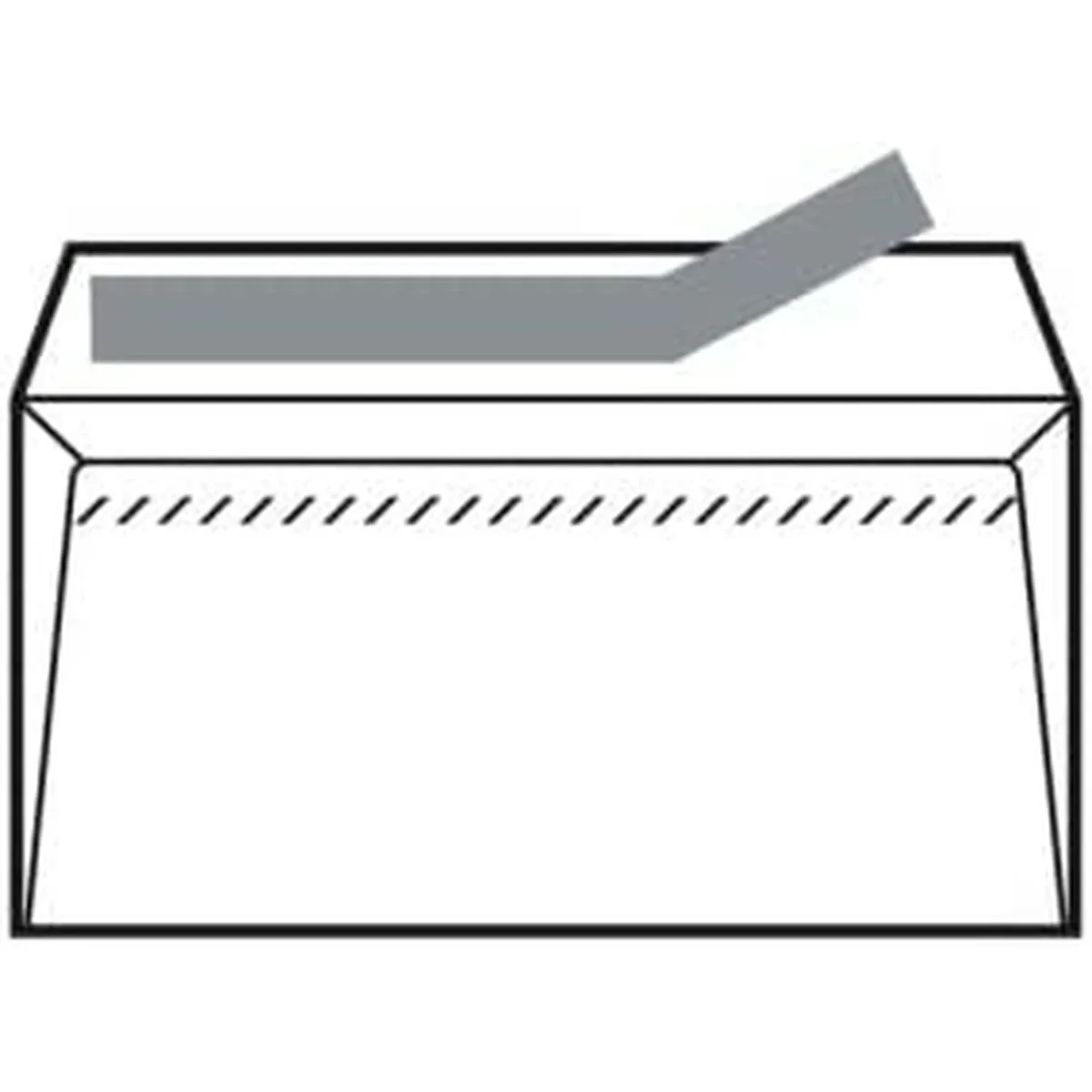 Sobre Sam C5 A-160230 Blanco Crema 16 x 23 cm 162 x 229 mm Autoadhesivo