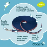 Correa de adiestramiento Coachi Azul 10m Entrenamiento