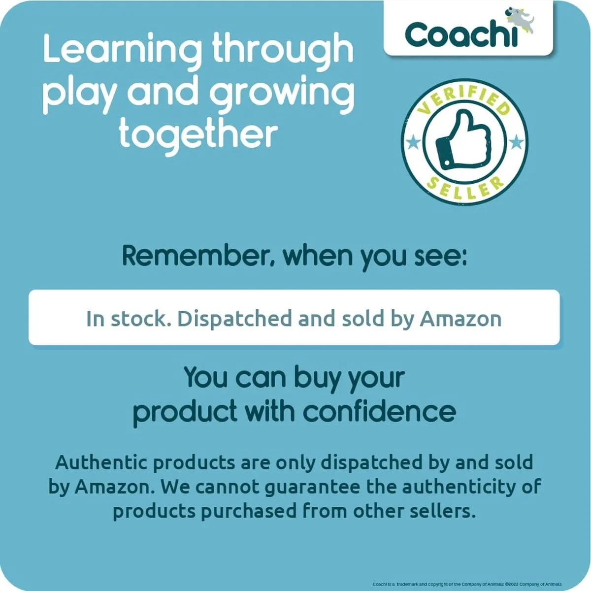 Juguete de adiestramiento Coachi TRAINING DUMMY Azul