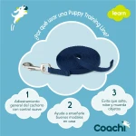 Correa para Perro Coachi Azul 2,5 m Entrenamiento