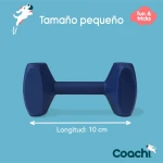 Juguete de adiestramiento Coachi TRAINING DUMBBELL Azul