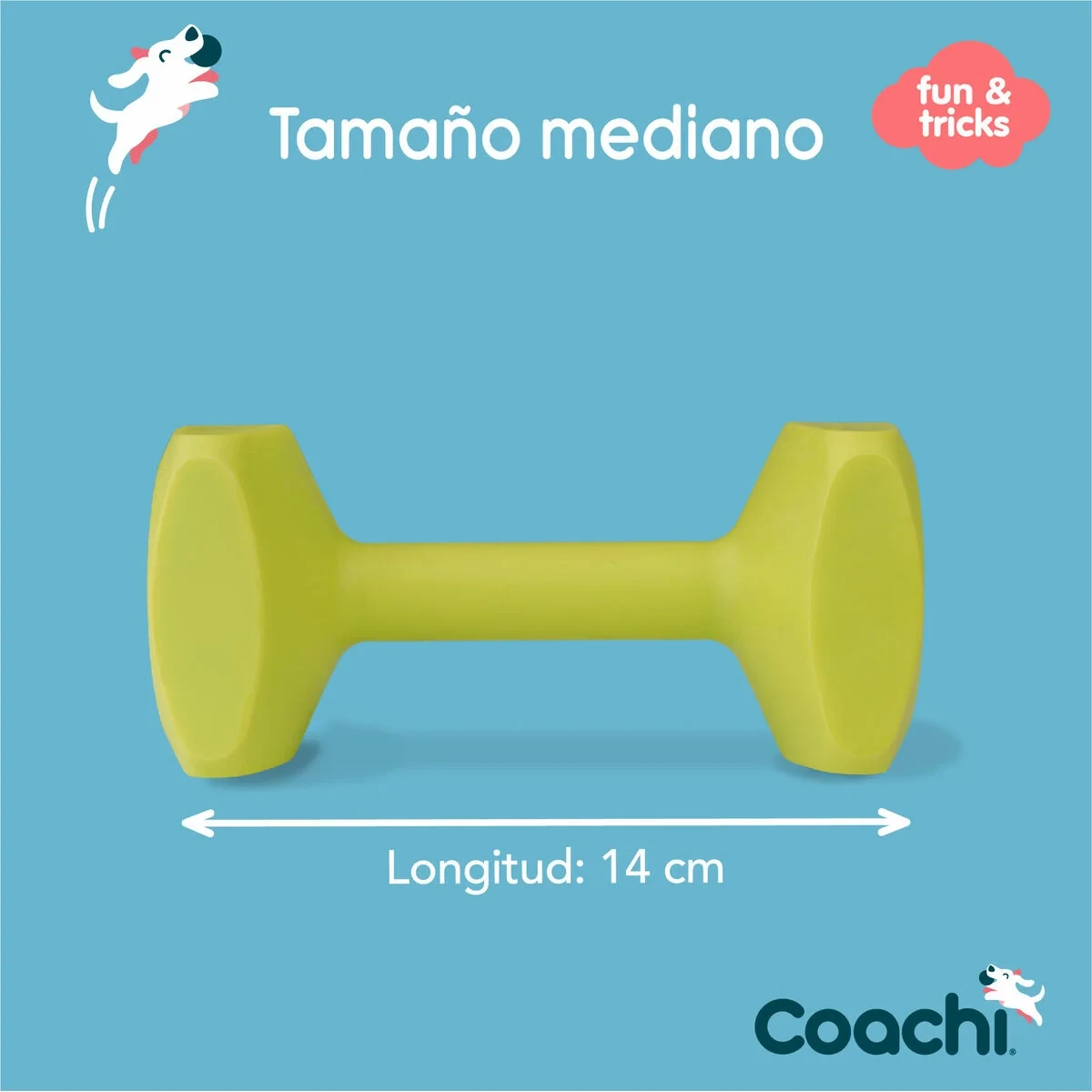 Juguete de adiestramiento Coachi TRAINING DUMBBELL