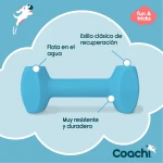 Juguete de adiestramiento Coachi TRAINING DUMBBELL Azul