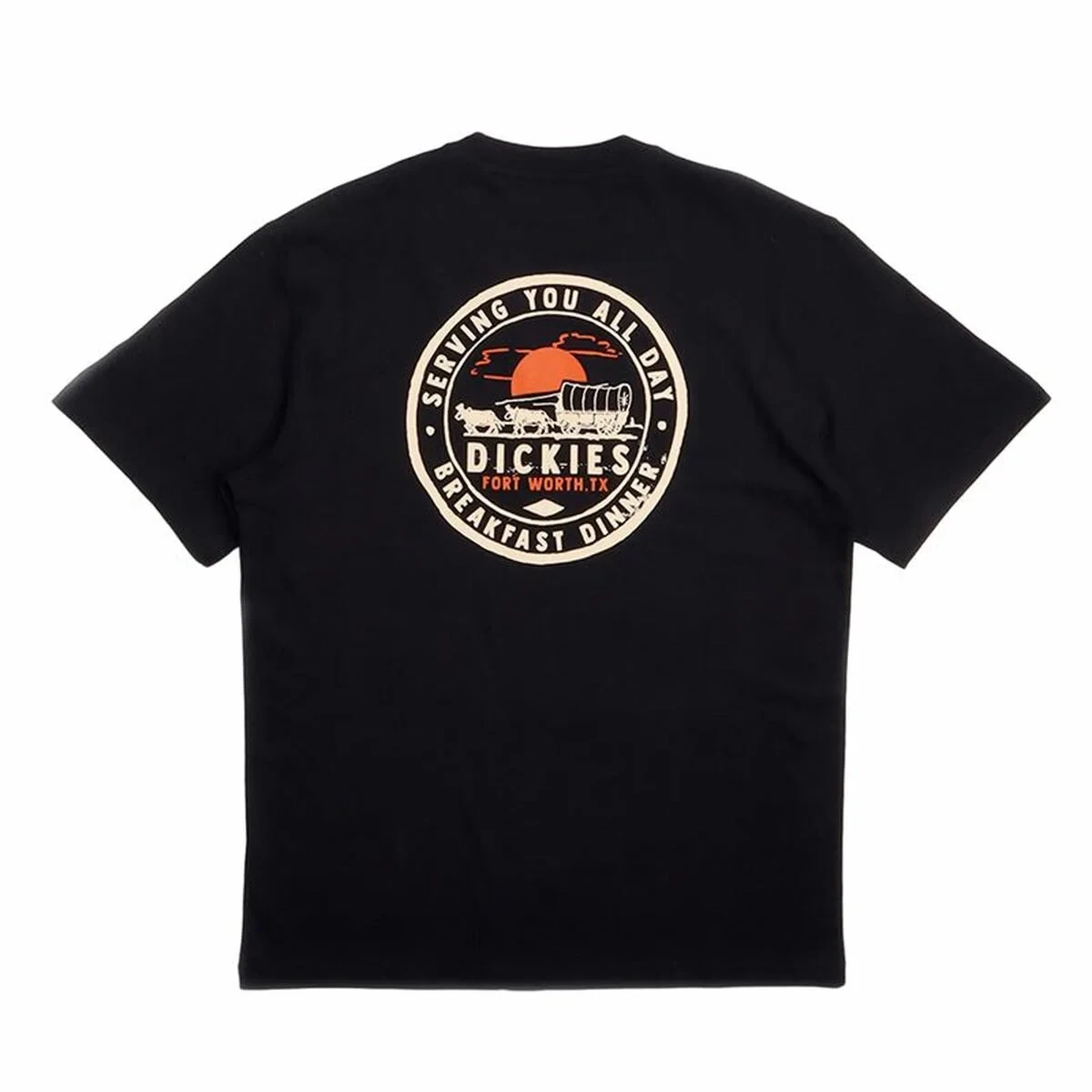 Camiseta de Manga Corta Hombre Dickies Greensburg Negro