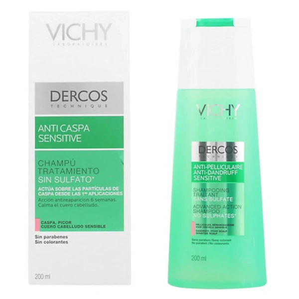 Champú Anticaspa Dercos Vichy (200 m) Cabello con caspa