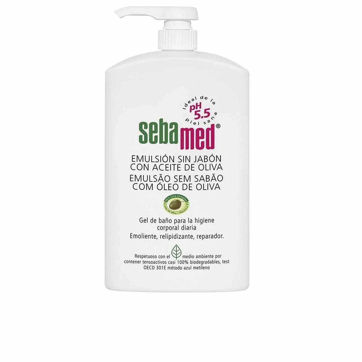 Gel de Ducha Sebamed Aceite de Oliva (1000 ml)