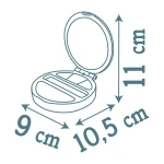 Maquillaje para Niños Smoby My Beauty Powder Compact Gris