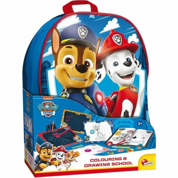 Caja de Actividades para Colorear Lisciani Giochi La Pat'Patrol Mochila