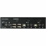 Switch KVM Startech SV231HDMIUA FHD HDMI USB Negro