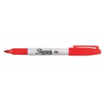 Rotulador permanente Sharpie Fine Point Rojo (12 Unidades)