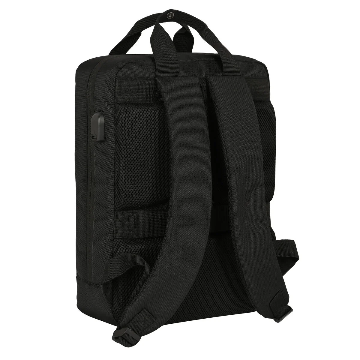 Mochila para Portátil Mickey Mouse Clubhouse Negro 29 x 39 x 11 cm