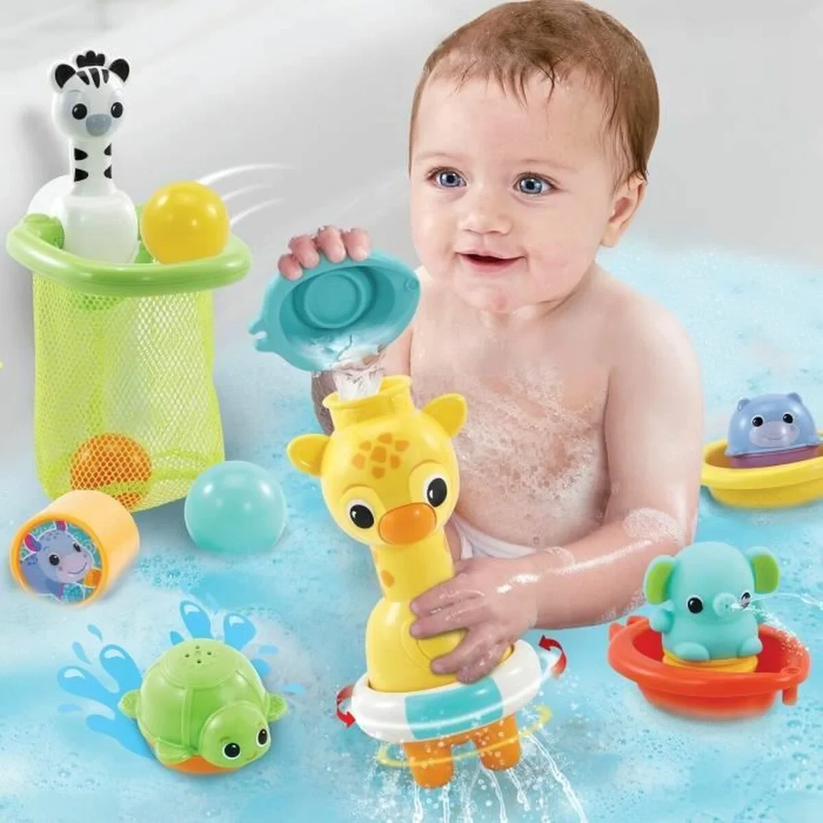 Juguetes Para el Baño Vtech Baby Coffret De Bain Multi-Activité (FR)