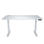 Mesa de Escritorio Cougar Royal Mossa 150 Blanco