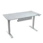 Mesa de Escritorio Cougar Royal Mossa 150 Blanco