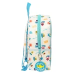 Mochila Infantil Baby Shark Surfing Azul Blanco 22 x 27 x 10 cm