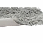 Alfombra DKD Home Decor Gris Con pelo 60 x 90 x 2 cm