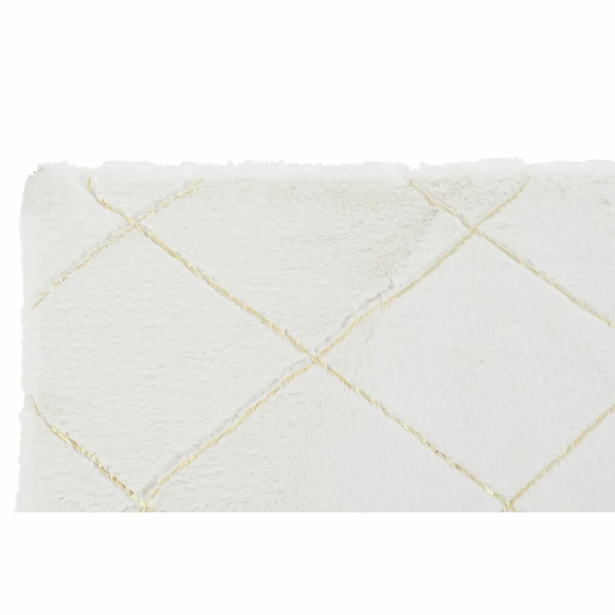 Alfombra DKD Home Decor Blanco Moderno (120 x 180 x 2,2 cm)