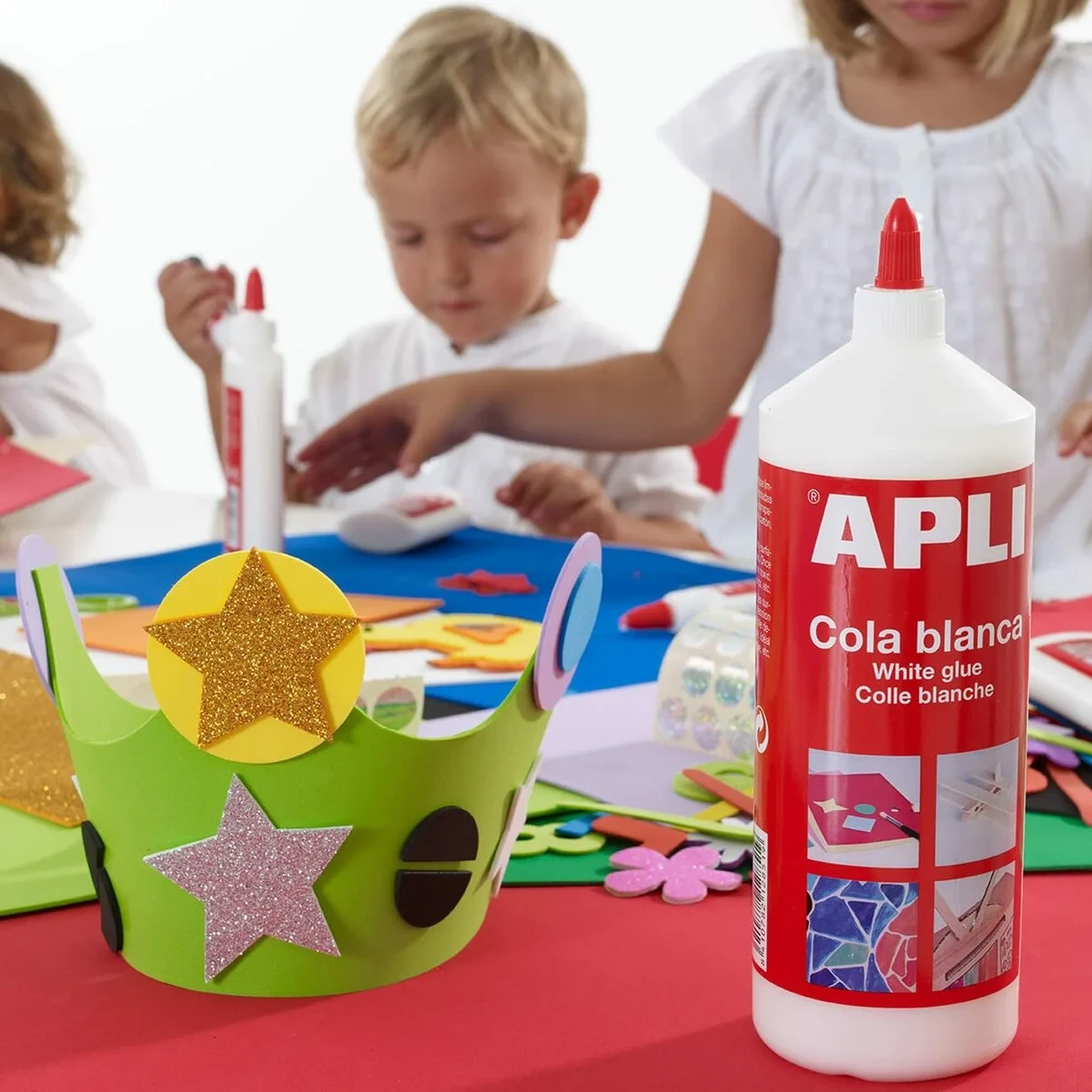 Material para Manualidades Apli Estrella Multicolor (5 Unidades)
