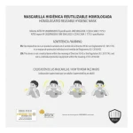 Mascarilla Higiénica Marvel Infantil Rojo