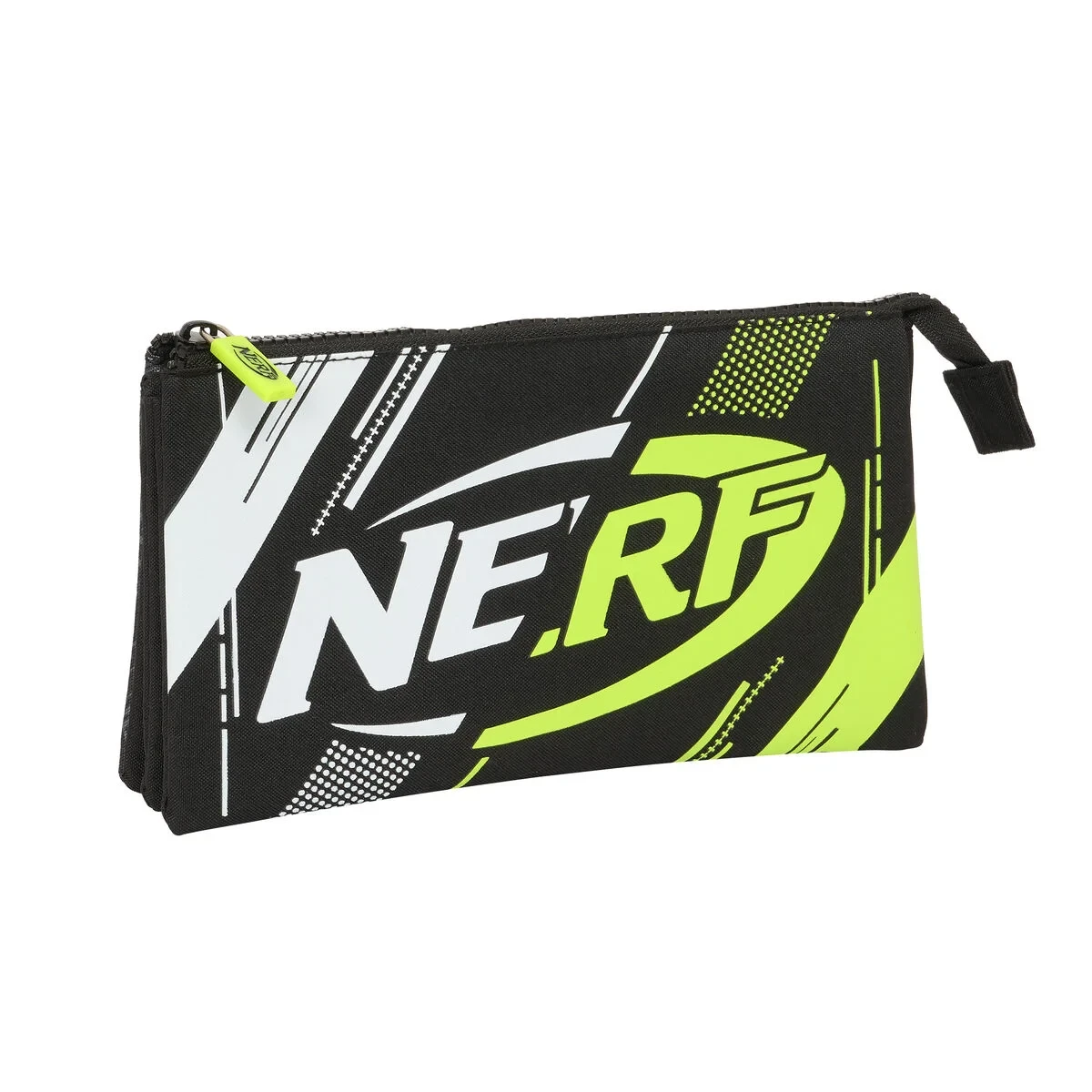 Portatodo Triple Nerf Get ready Negro 22 x 12 x 3 cm