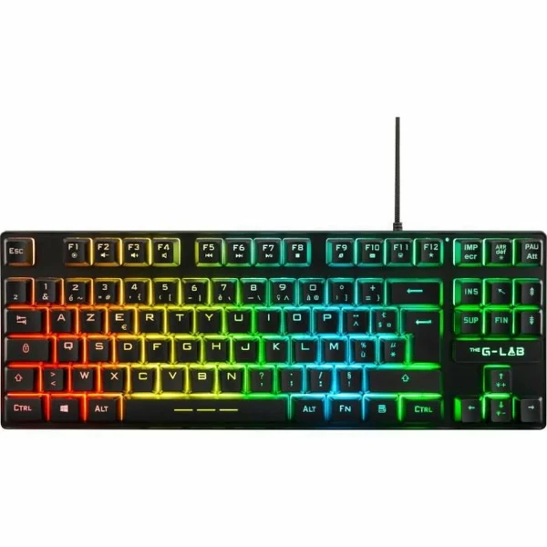 Teclado Gaming The G-Lab Caesium Francés AZERTY