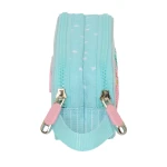 Portatodo Doble Moos Butterflies Azul claro 21 x 8 x 6 cm