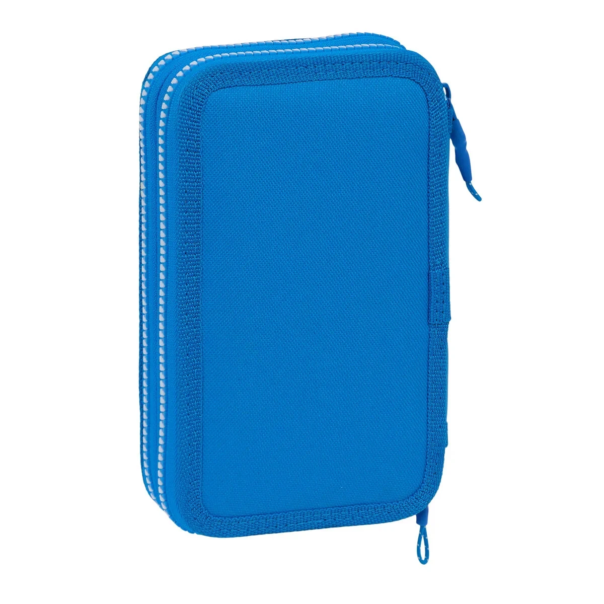Plumier Doble R. C. Deportivo de La Coruña Azul 12.5 x 19.5 x 4 cm (28 piezas)