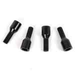 Kit de tornillos OMP OMPS09611201 M12 x 1,50 4 uds Negro