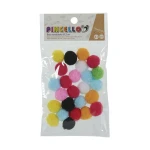 Material para Manualidades Pincello Bolas Multicolor Ø 2 cm 12 Unidades