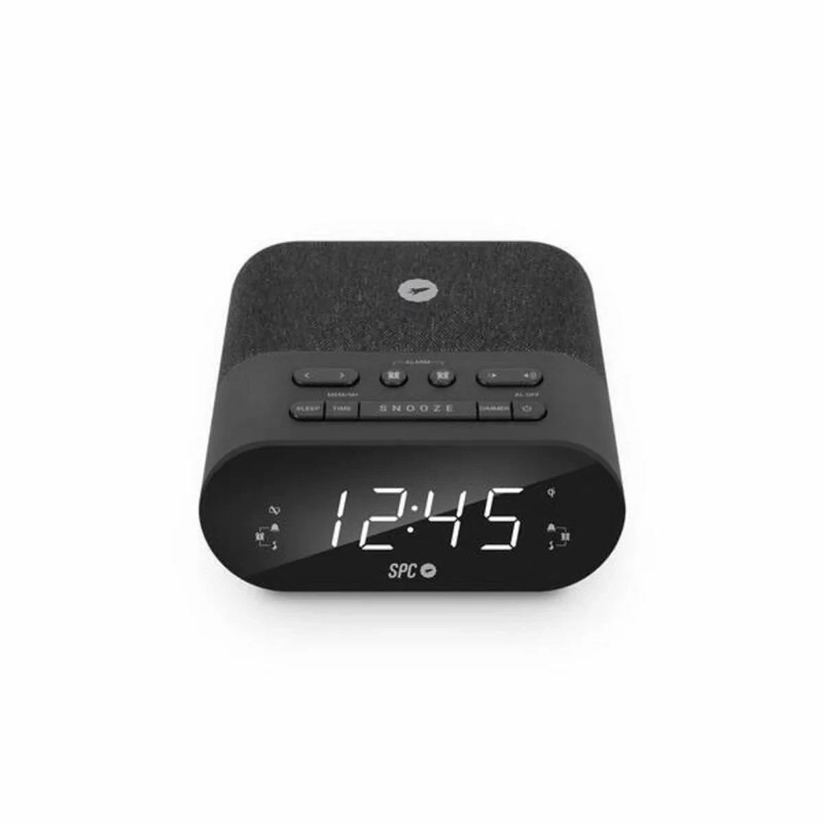 Reloj Despertador con Cargador Inalámbrico SPC 1 (1 unidad)