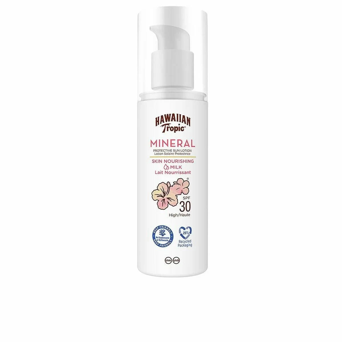Crema Solar Hawaiian Tropic Mineral SPF 30 (100 ml)