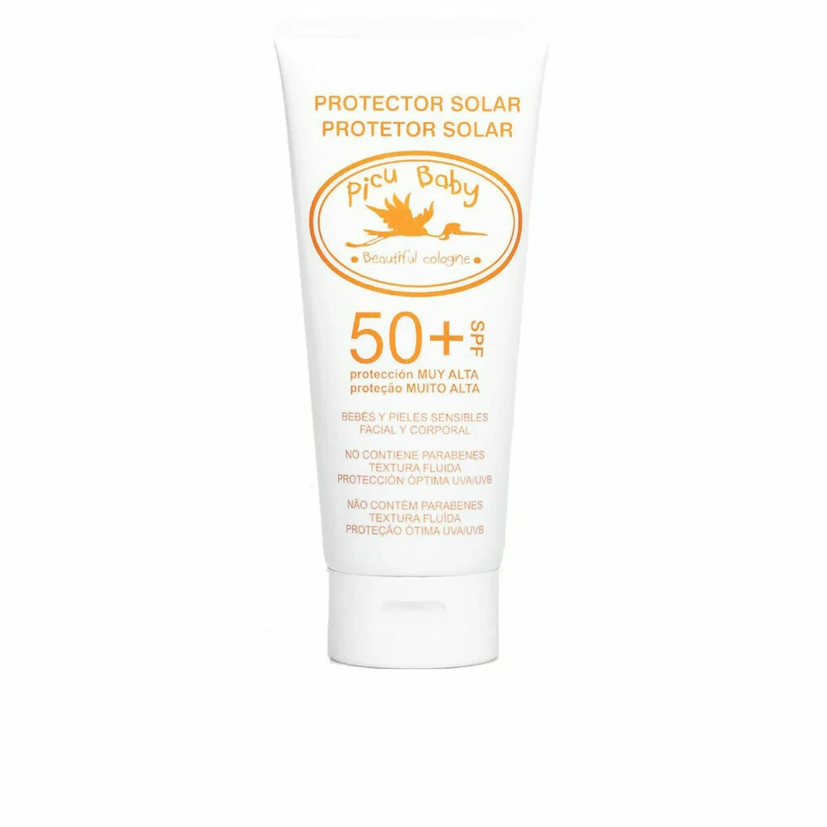 Protector Solar para Niños Picu Baby Bebés Y Pieles Sensibles Bebés SPF 50+ 100 ml