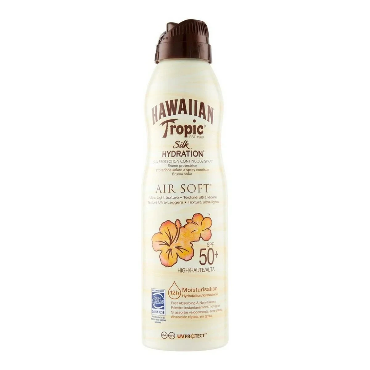 Bruma Solar Protectora Silk Hydration Hawaiian Tropic Hidratante Spf 50 (220 ml)