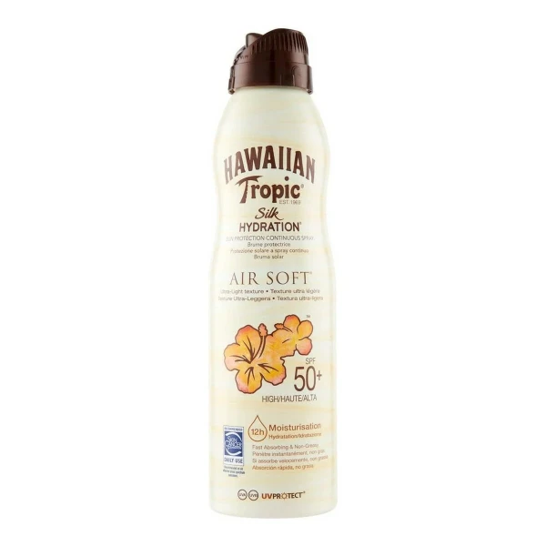 Bruma Solar Protectora Silk Hydration Hawaiian Tropic Hidratante Spf 50 (220 ml)