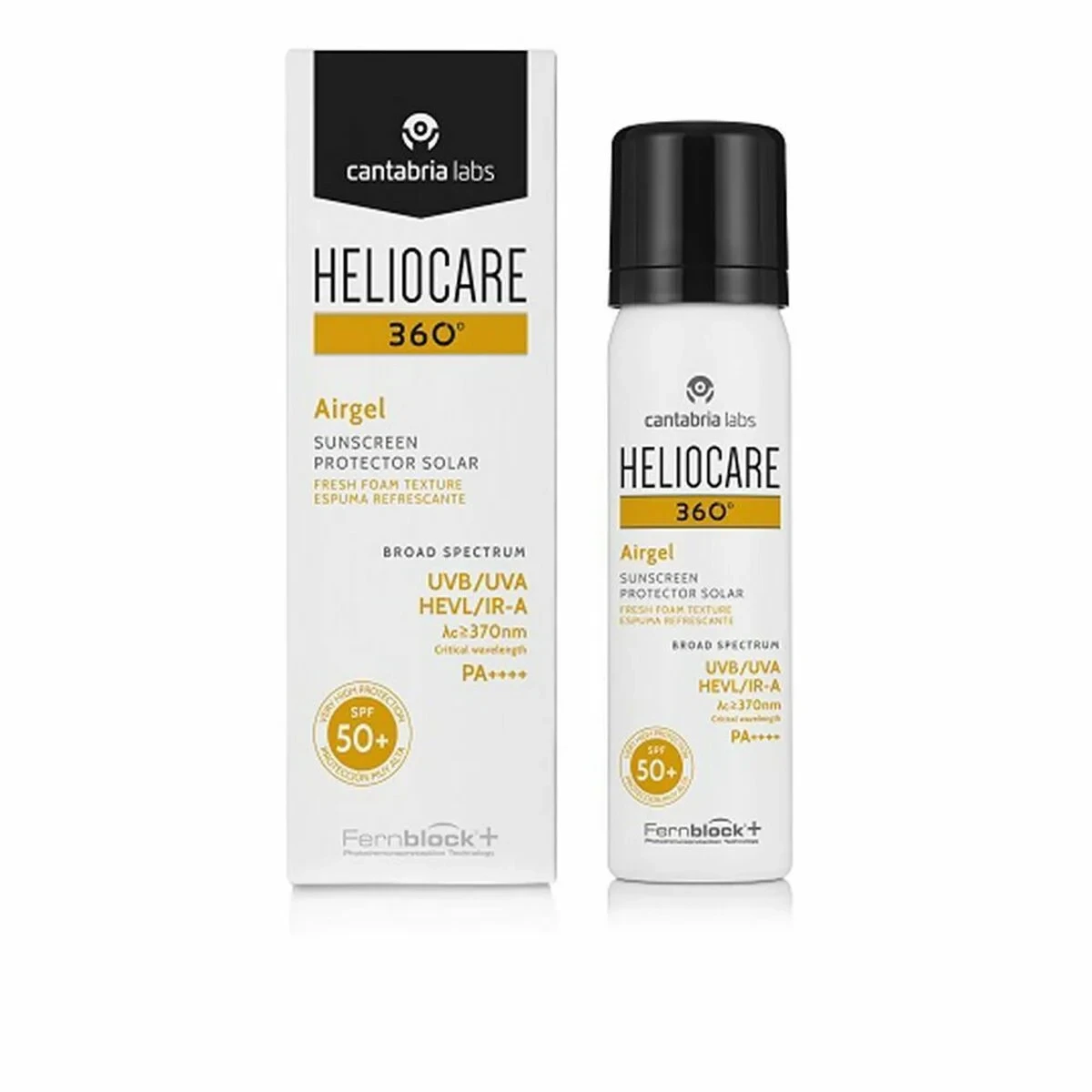 Protector Solar Facial Heliocare 360º Airgel Fotoinmunoprotector Spf 50 (60 ml)