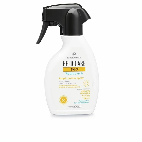 Protector Solar para Niños Heliocare Pediatrics Piel atópica Spf 50 250 ml