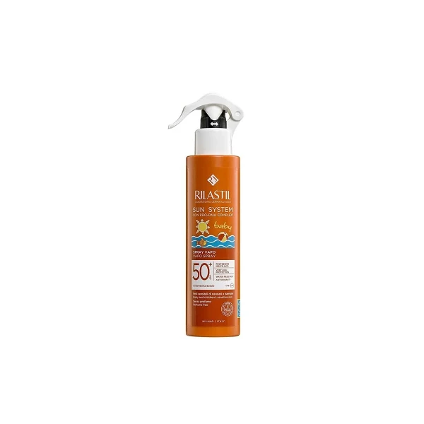 Protector Solar para Niños en Spray Rilastil Sun System Baby SPF 50+ 200 ml