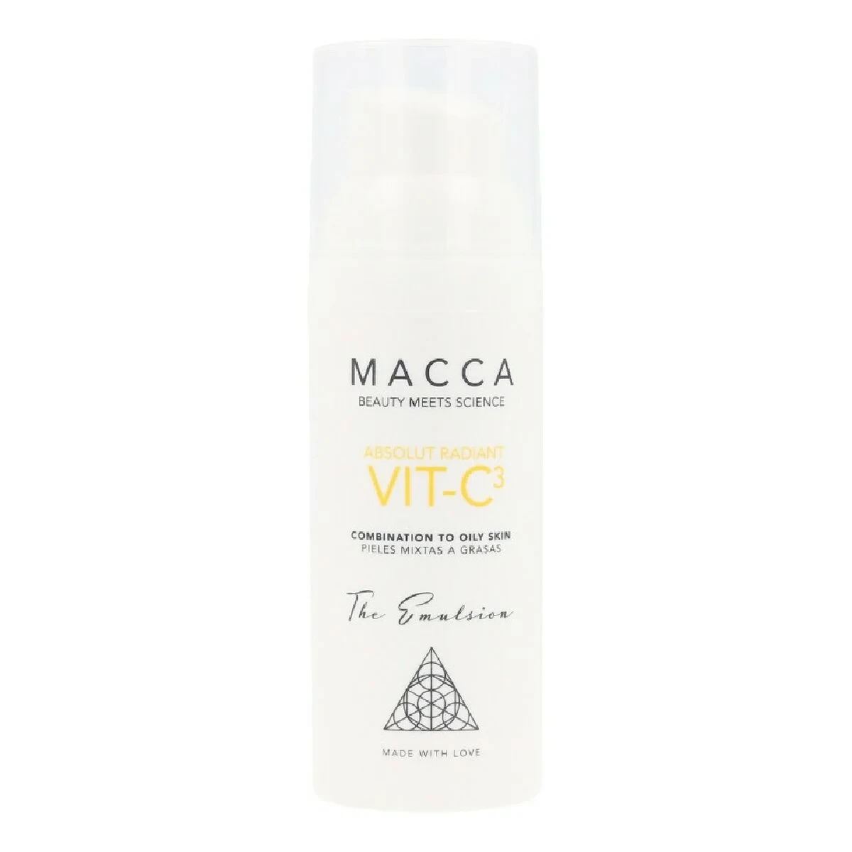 Crema Iluminadora Absolut Radiant VIT-C3 Macca Piel Mixta (50 ml)